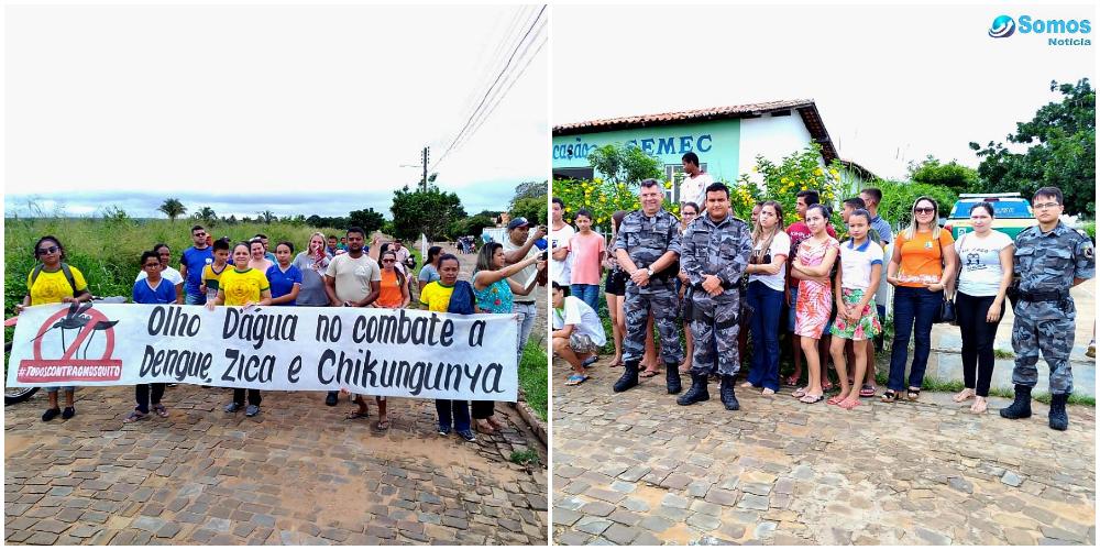 palestra e caminhada olho d'água piauí coronel cordeiro