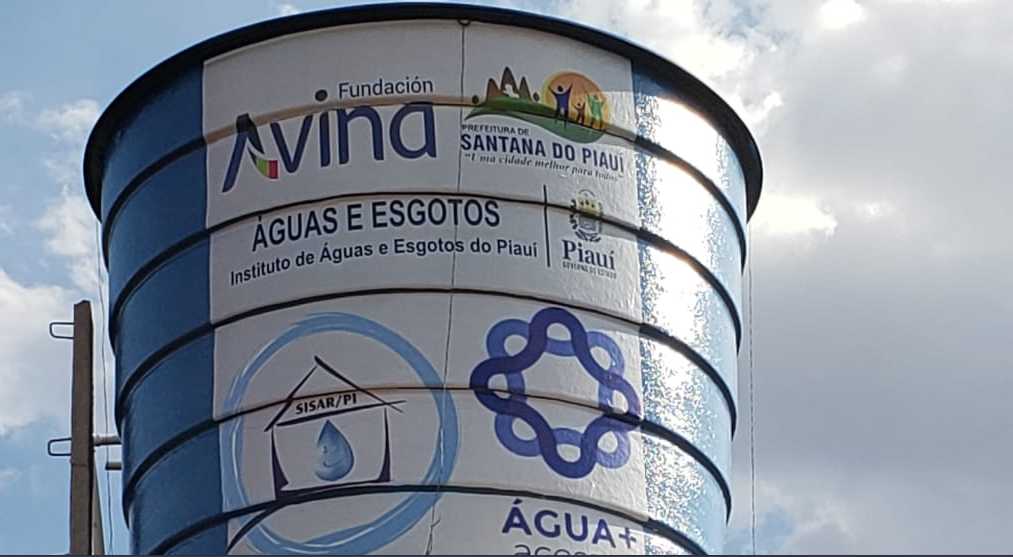 Novo sistema de abastecimento de água Santana do Piauí