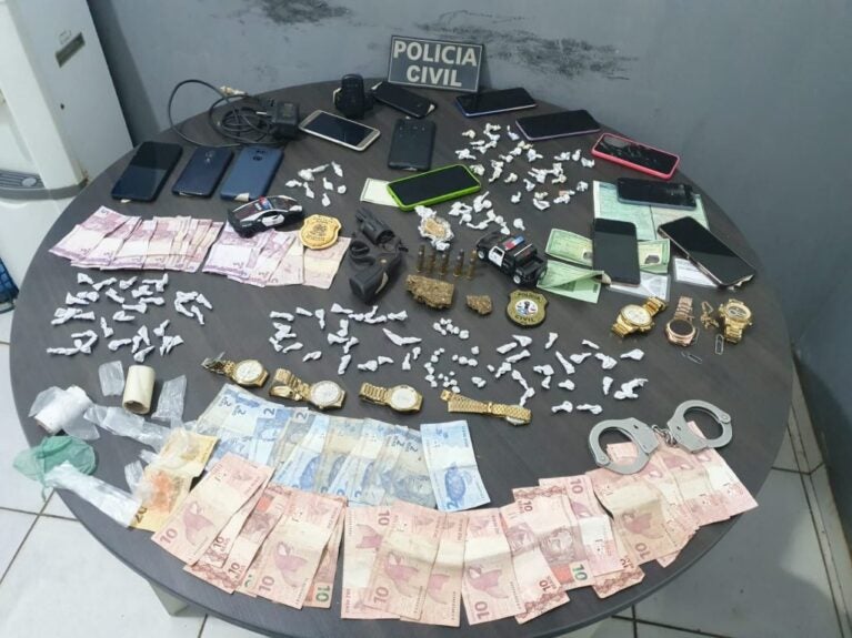 OPERAÇÃO DA POLÍCIA CIVIL PRENDE SEIS PESSOAS POR ASSOCIAÇÃO PARA O TRÁFICO DE DROGAS EM MIRANDA DO NORTE