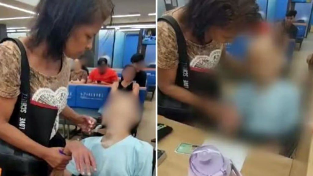 Mulher leva cadáver a banco, em cadeira de rodas, simula diálogo e tenta obter assinatura para sacar R$ 17 mil