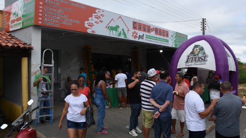 inauguração da casa da roça