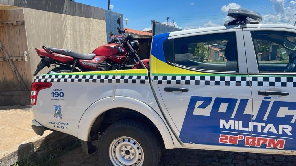 moto adulterada é apreendida em betânia do piauí