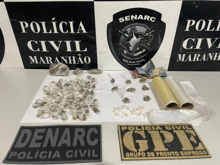 CASAL É PRESO PELA POLÍCIA CIVIL DURANTE OPERAÇÃO DE COMBATE AO TRÁFICO DE DROGAS EM TIMON