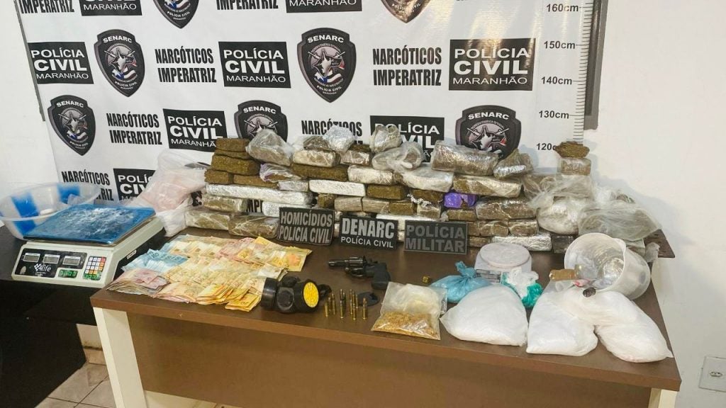POLÍCIA CIVIL PRENDE HOMEM COM MAIS DE 19 KG DE DROGAS, EM IMPERATRIZ