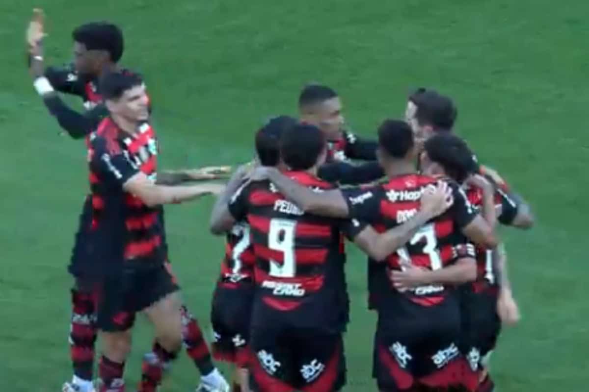 Flamengo vence o juventude com pressão no Brasileirão