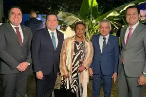 Representantes do TRE-PI durante painel nacional sobre tecnologia realizado em Brasília